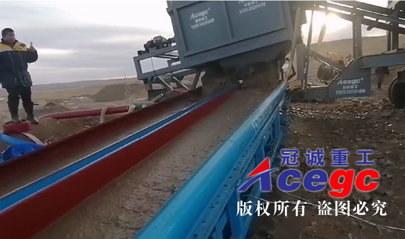 淘金机械出口新西兰