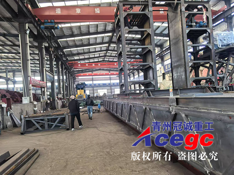 巴拉圭淘金船生产制作中