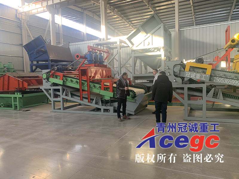 加拿大客户实地考察淘金船出口