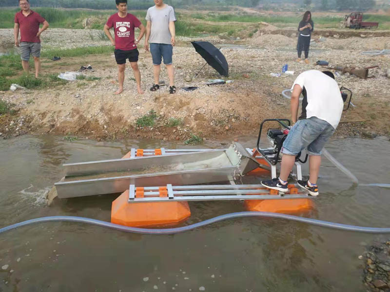 小型淘金船生产厂家