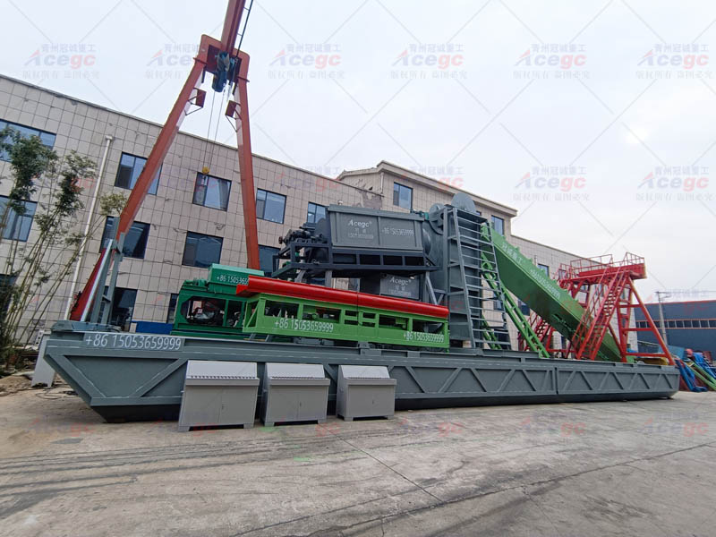 订制款河道选矿淘金船