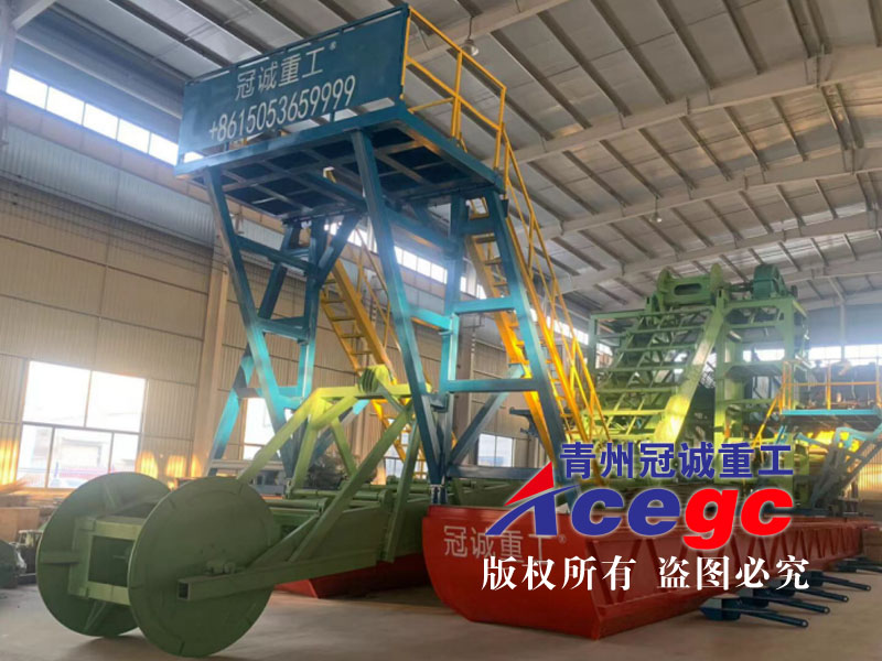 挖沙疏浚选矿船