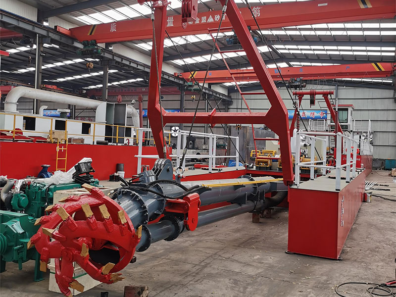 非洲全液压绞吸洗金船